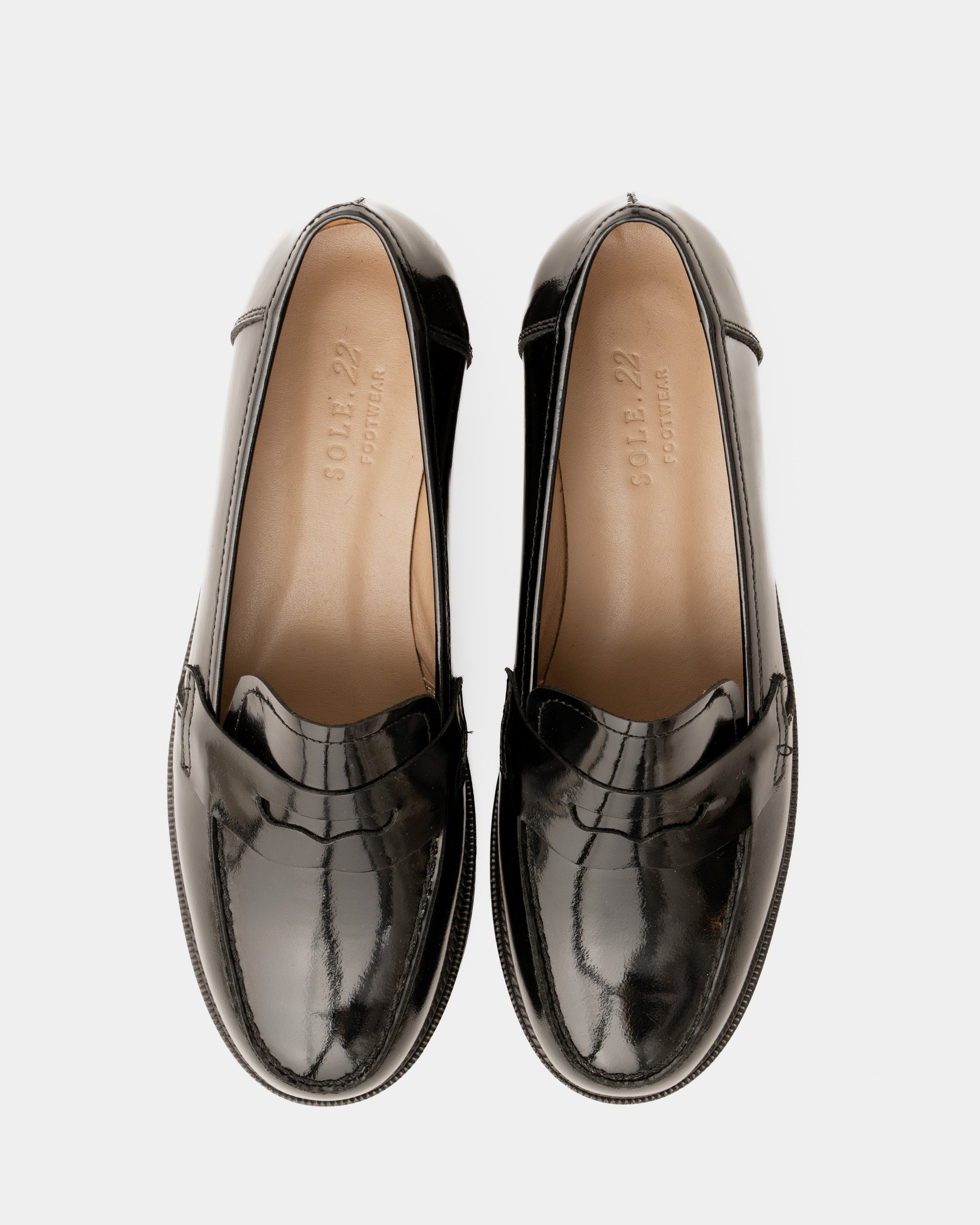 The Linear Loafer - Jet Black