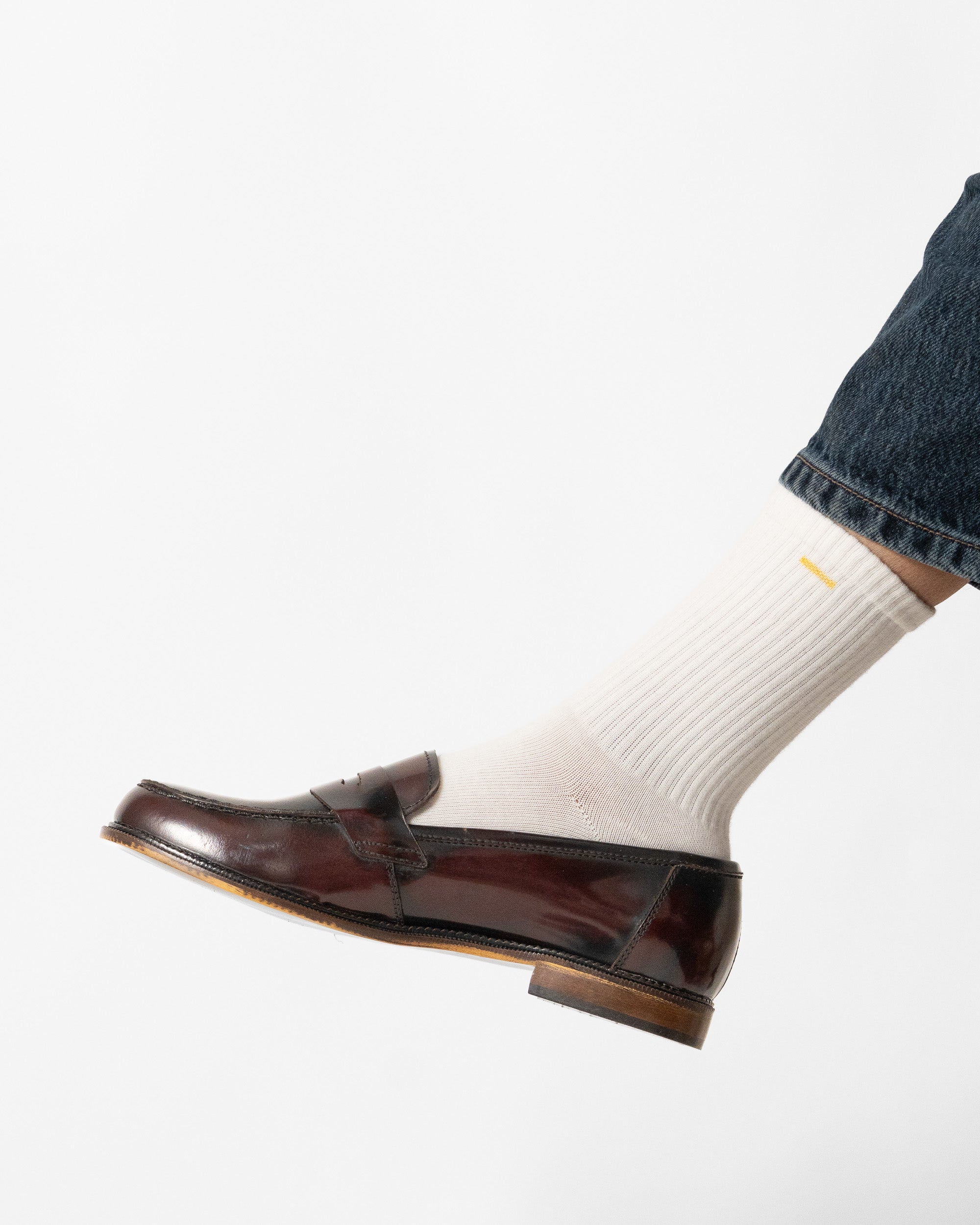 The Linear Loafer - Burgundy Phase