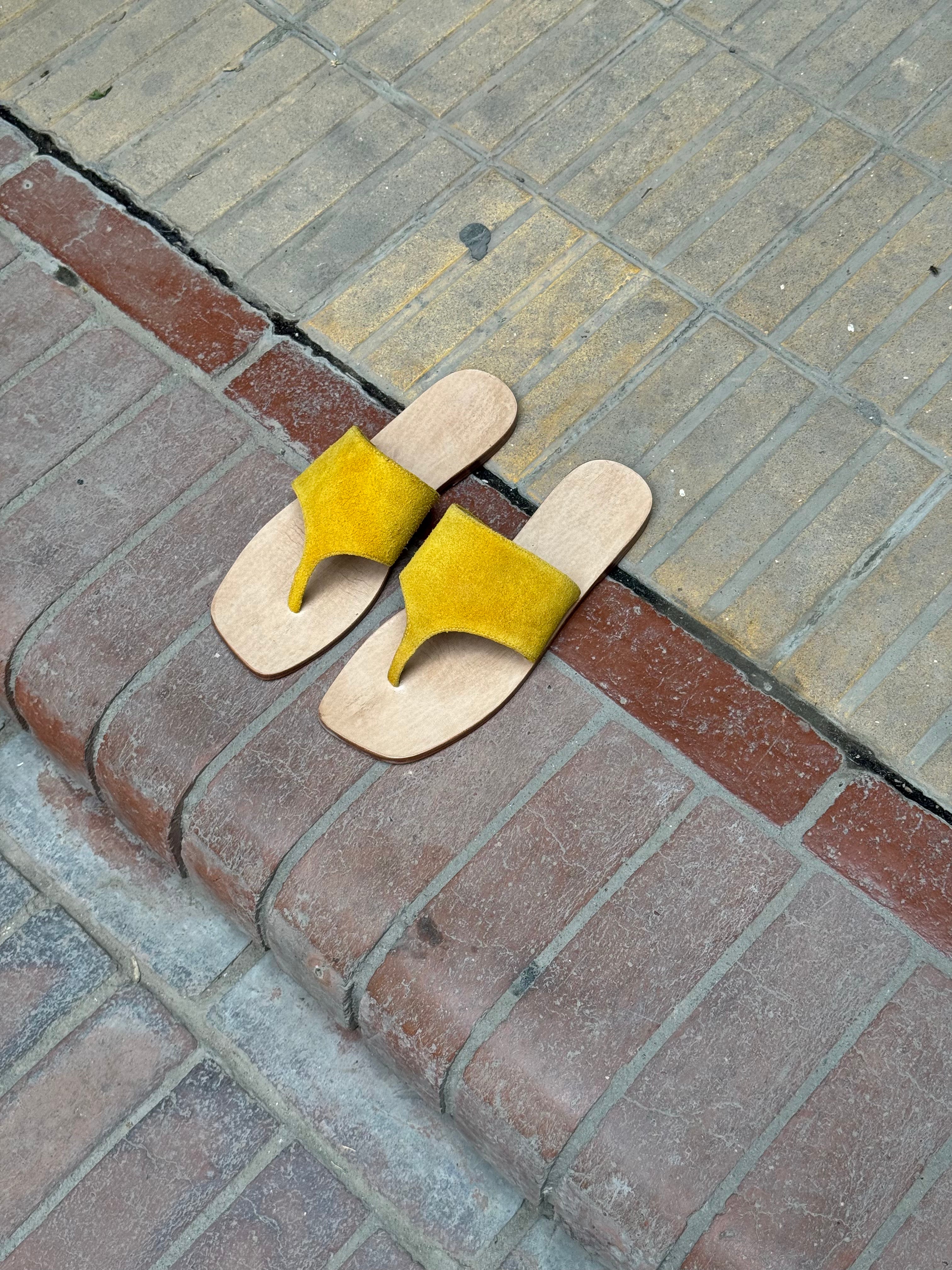 carmen mustard sandal