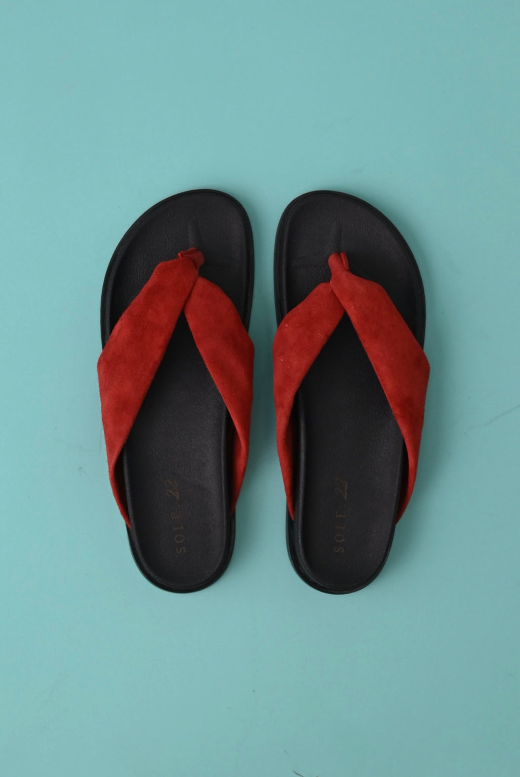 The Crosswrap - Red Suede